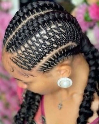 Tribal Braid hairstyles 