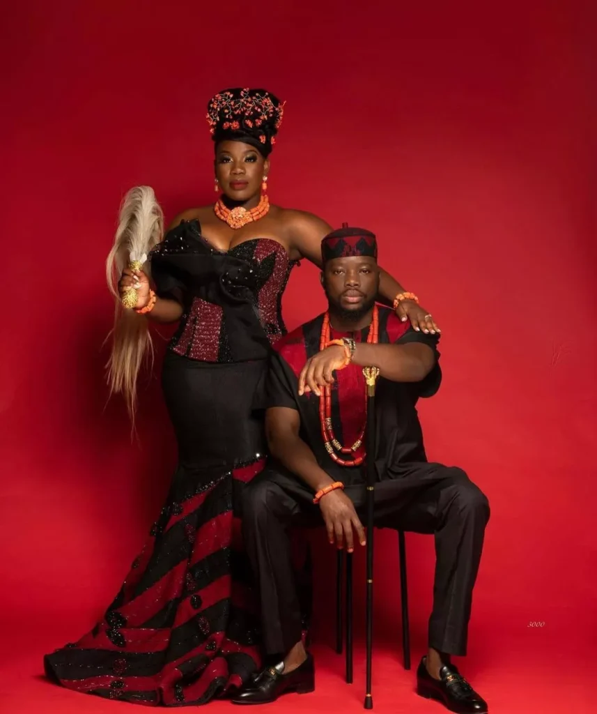 Idoma brides on their wedding day
