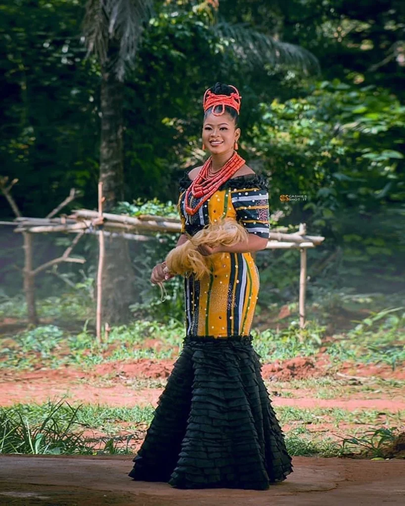 Igala traditional wedding dress