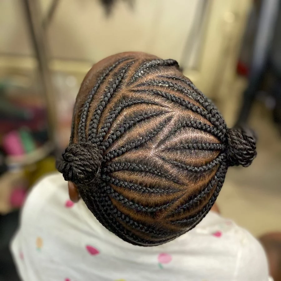 Tribal Braids for kids