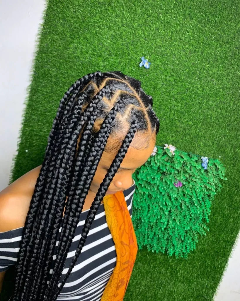 Knotless Box braids
