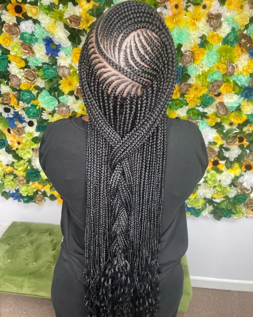 Lemonade braid hairstyles
