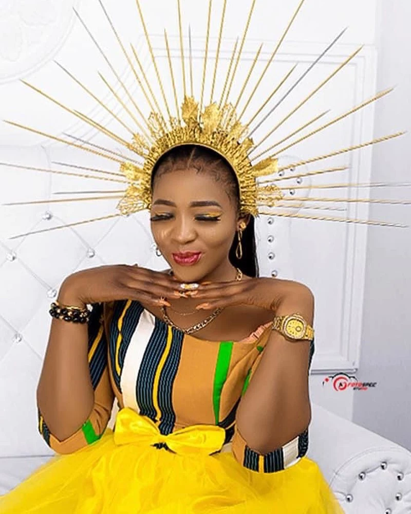 Igala traditional wedding attire