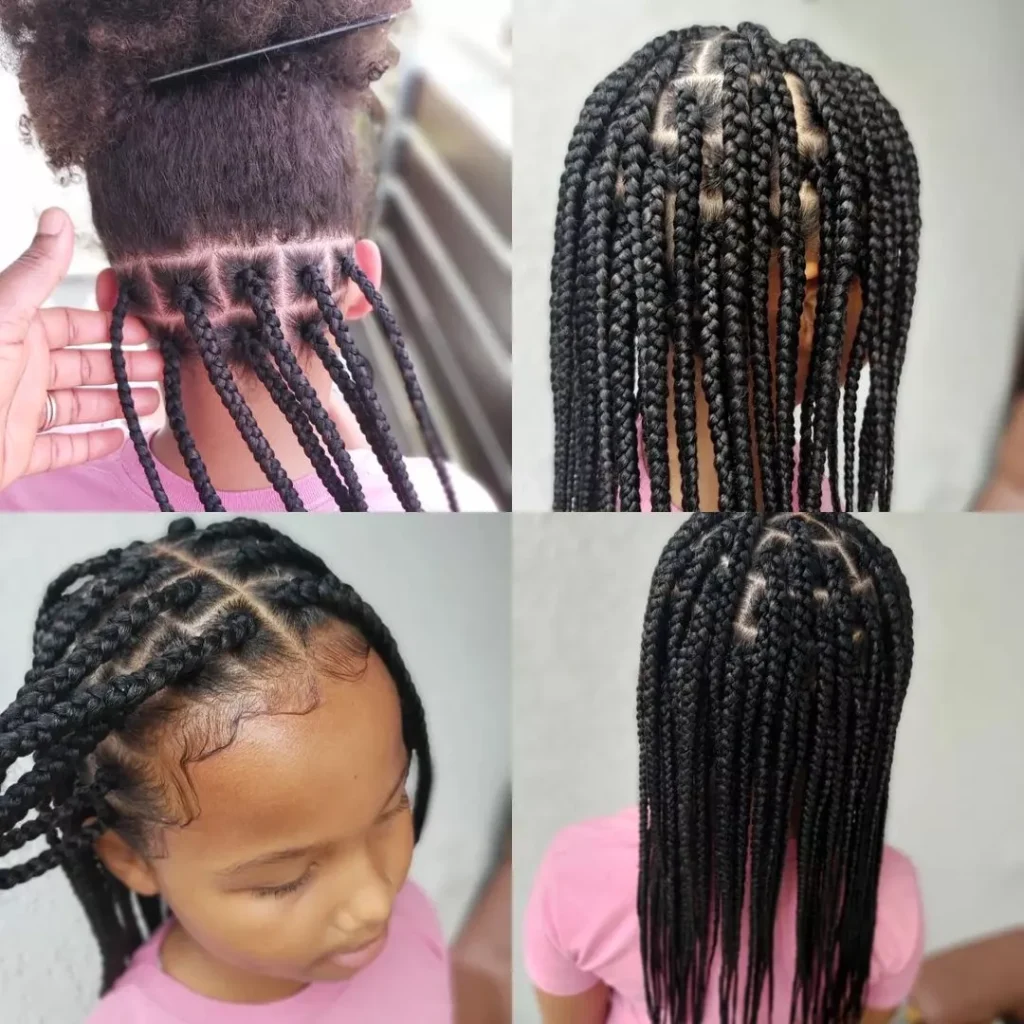 Tribal Braids for kids
