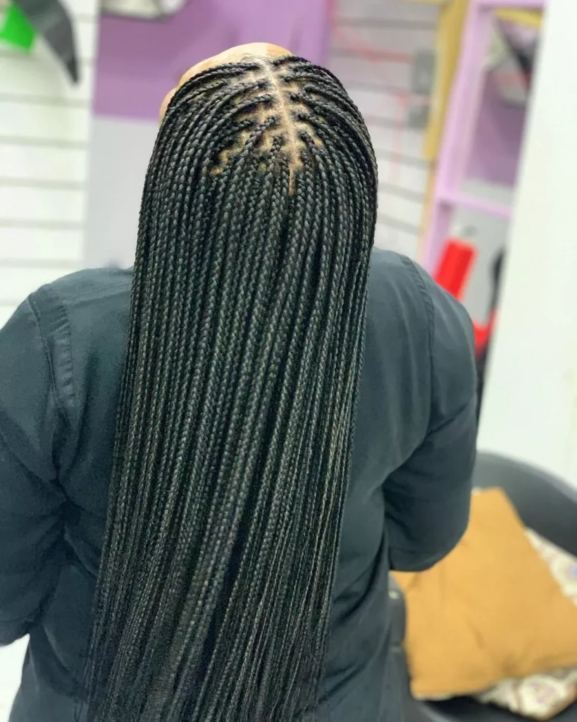 Small box braids
