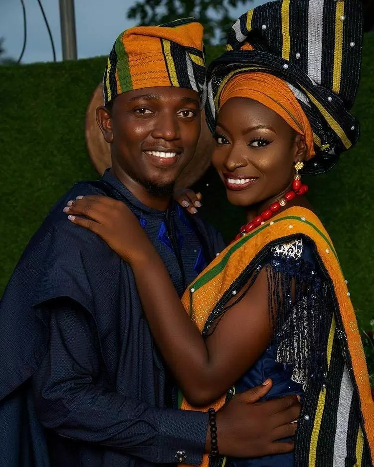 Igala traditional print dress