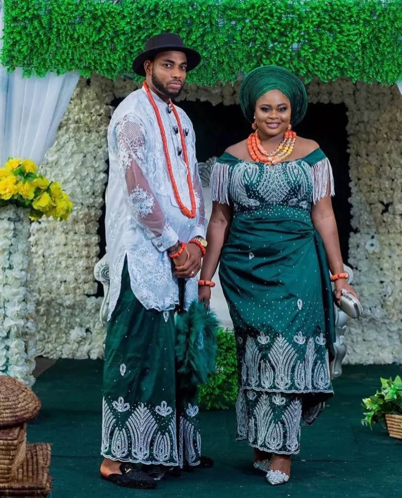 Wedding dresses for Urhobo people