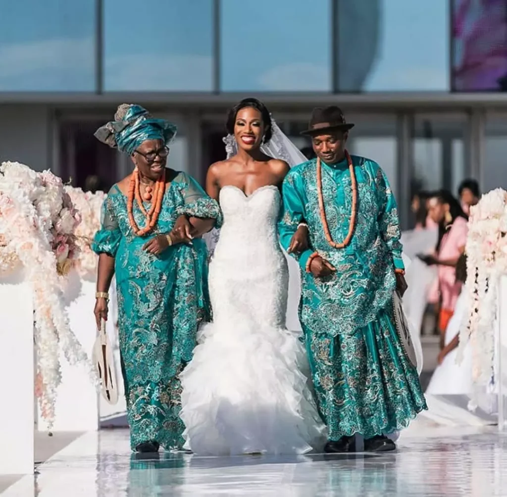 Wedding wear for southern Ijaw