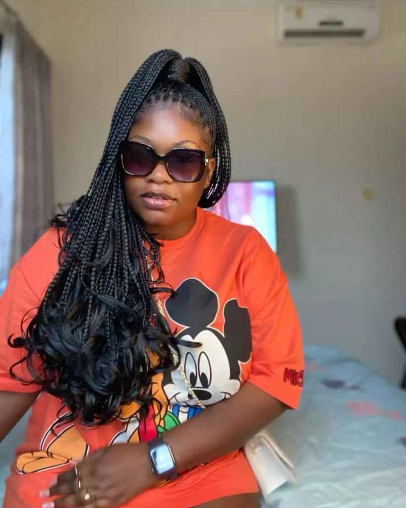 Tribal Braids With Knotless Braids 