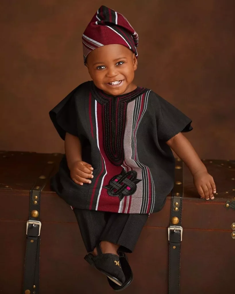 yoruba attire for male child