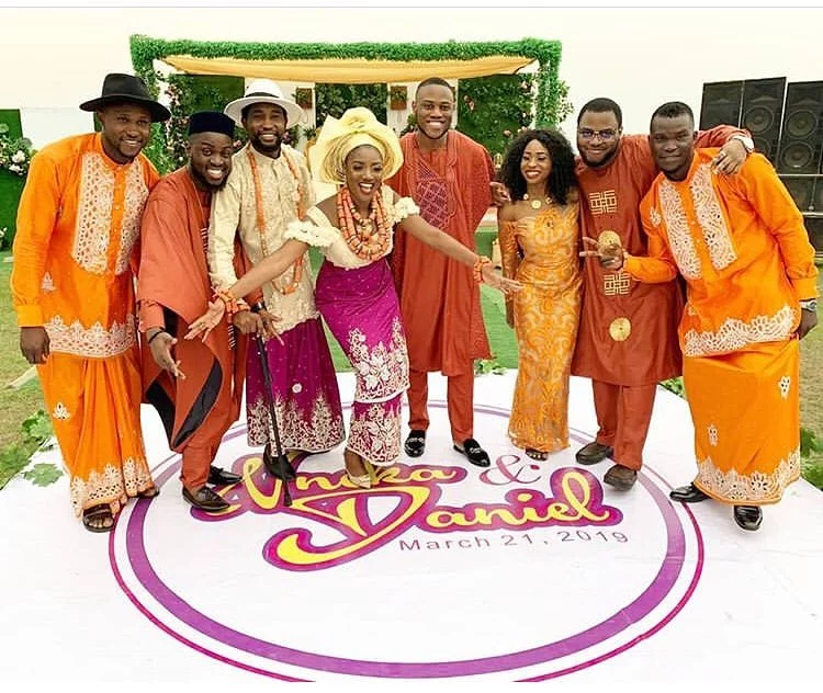 Urhobo Nigerian traditional wedding