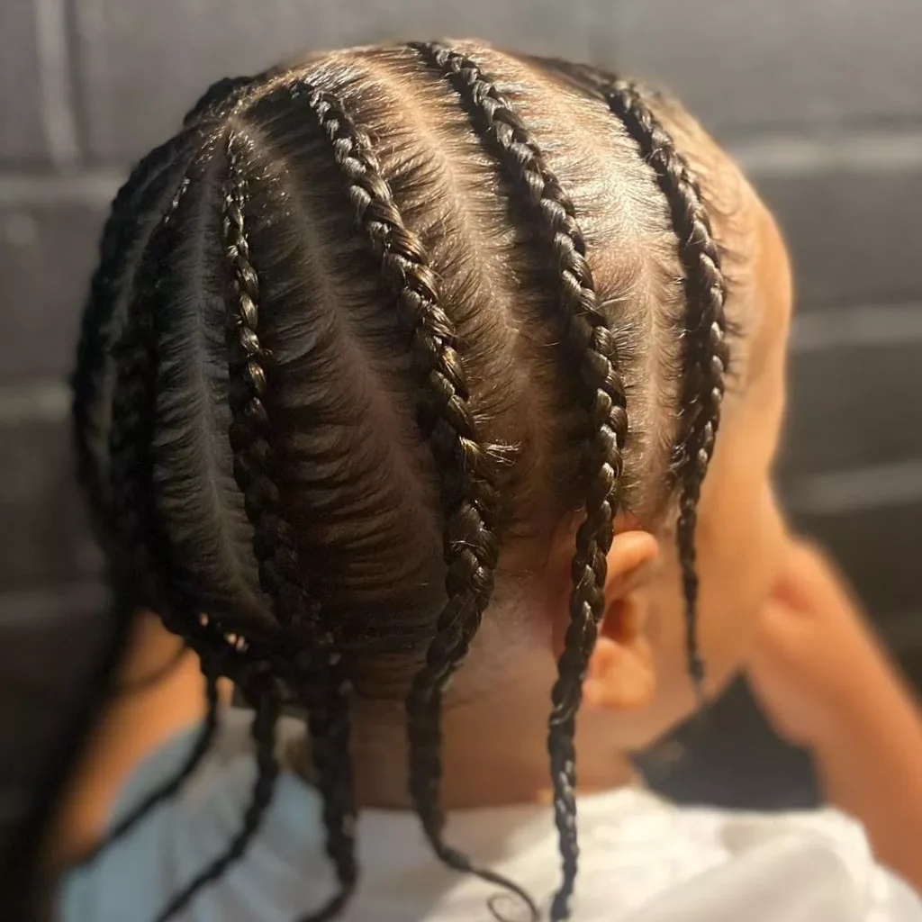 Pop smoke braid for baby girls