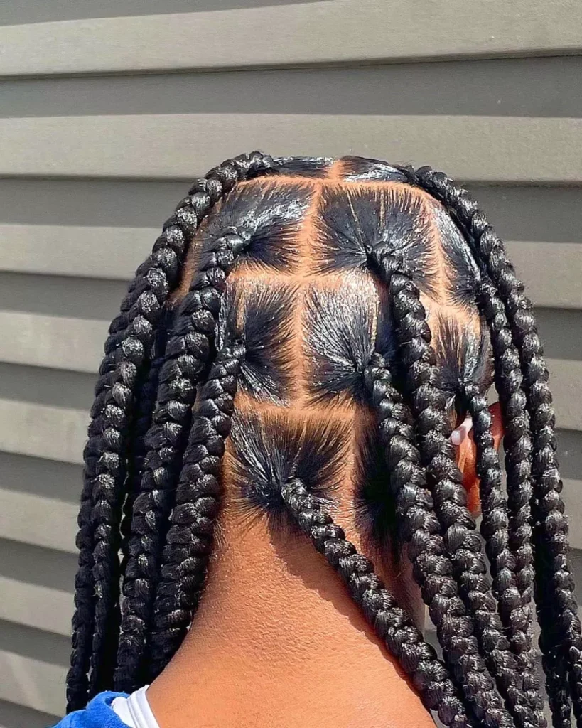 Big box braids