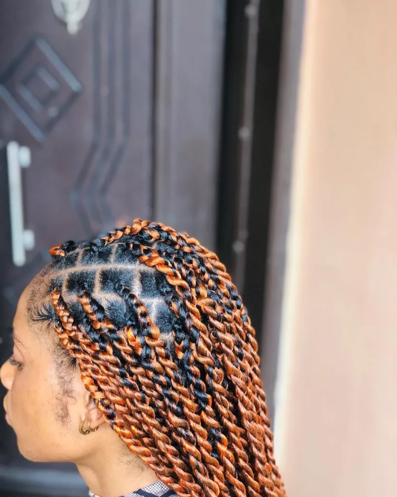 Tribal Braids With Knotless Braids 