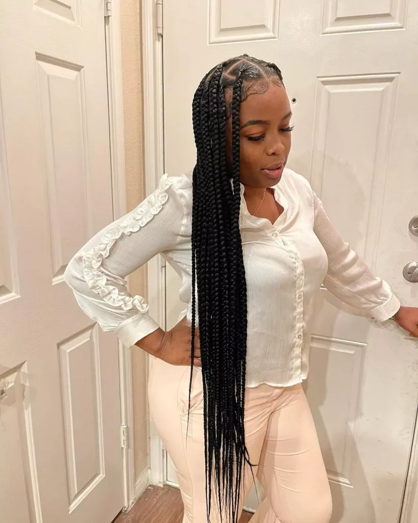 Big box braids