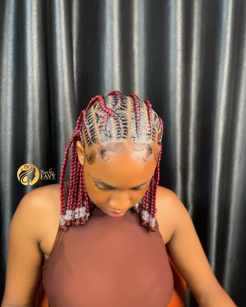 Tribal Braids With Beads