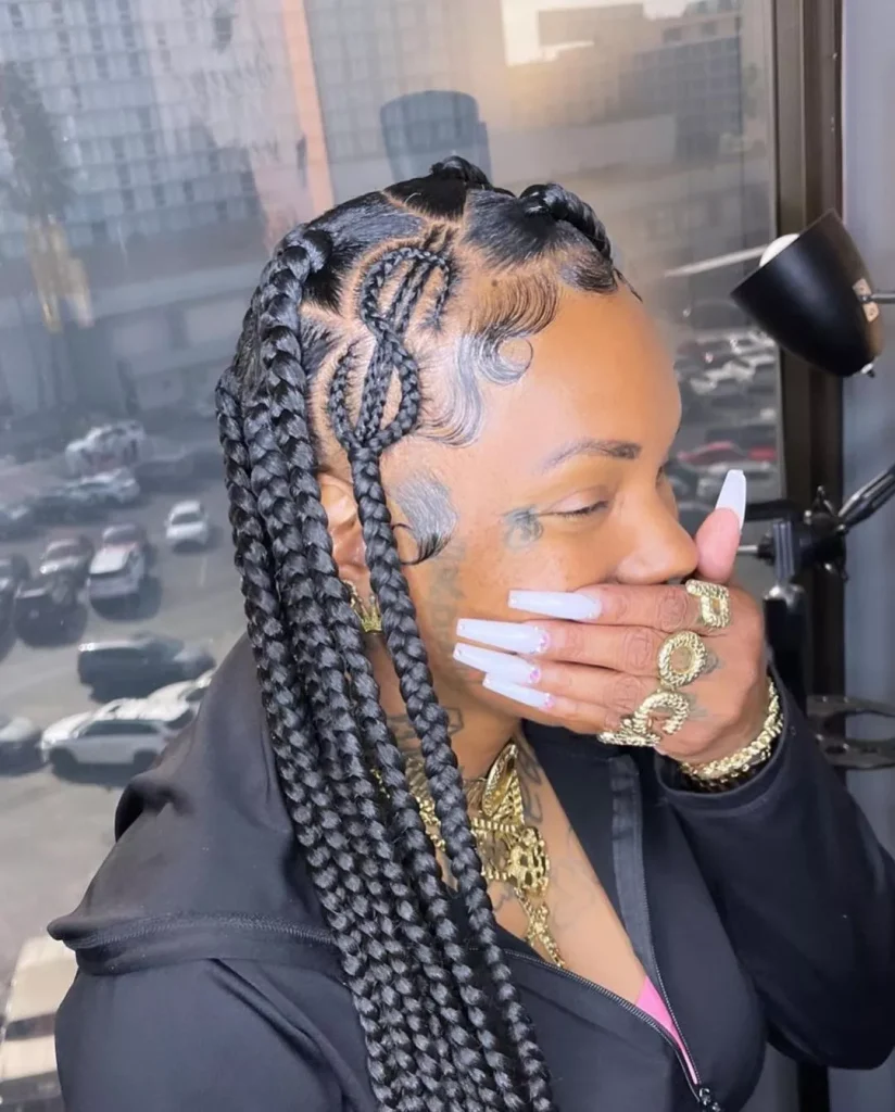 Cornrow braid hairstyles
