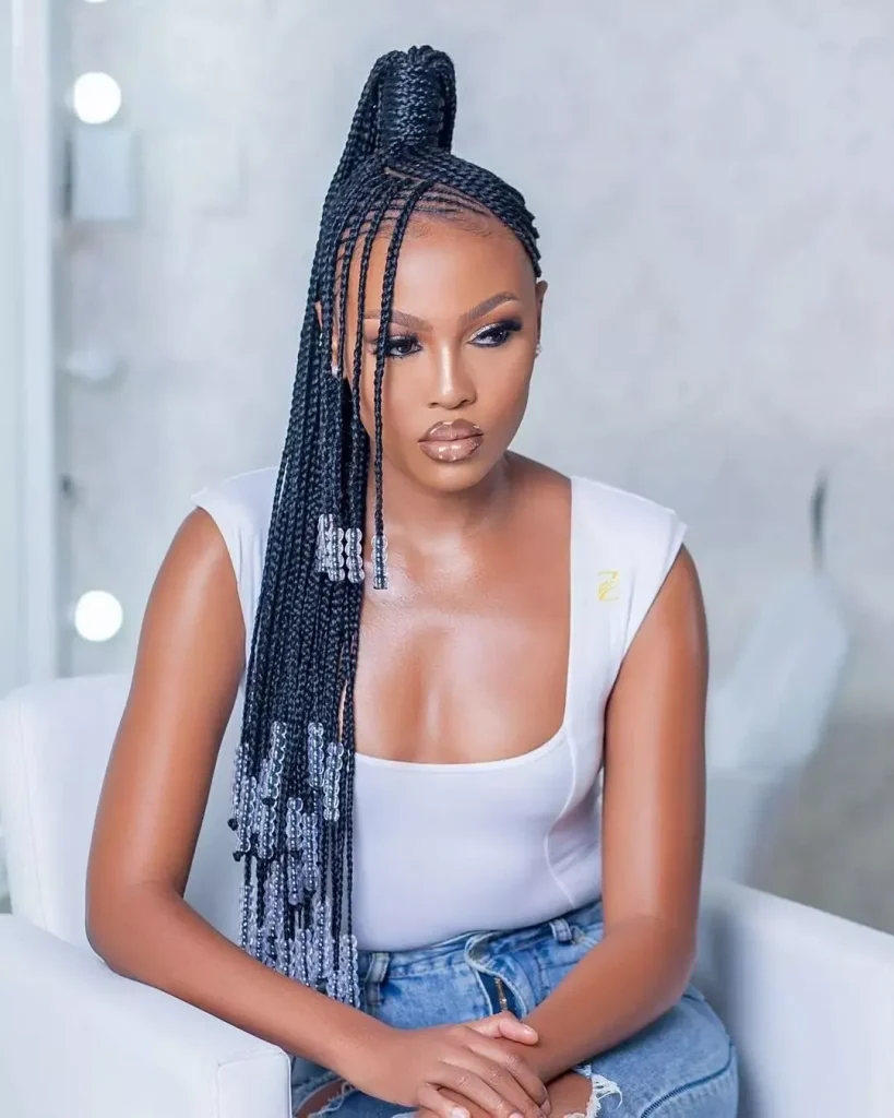 Tribal Braids With Beads