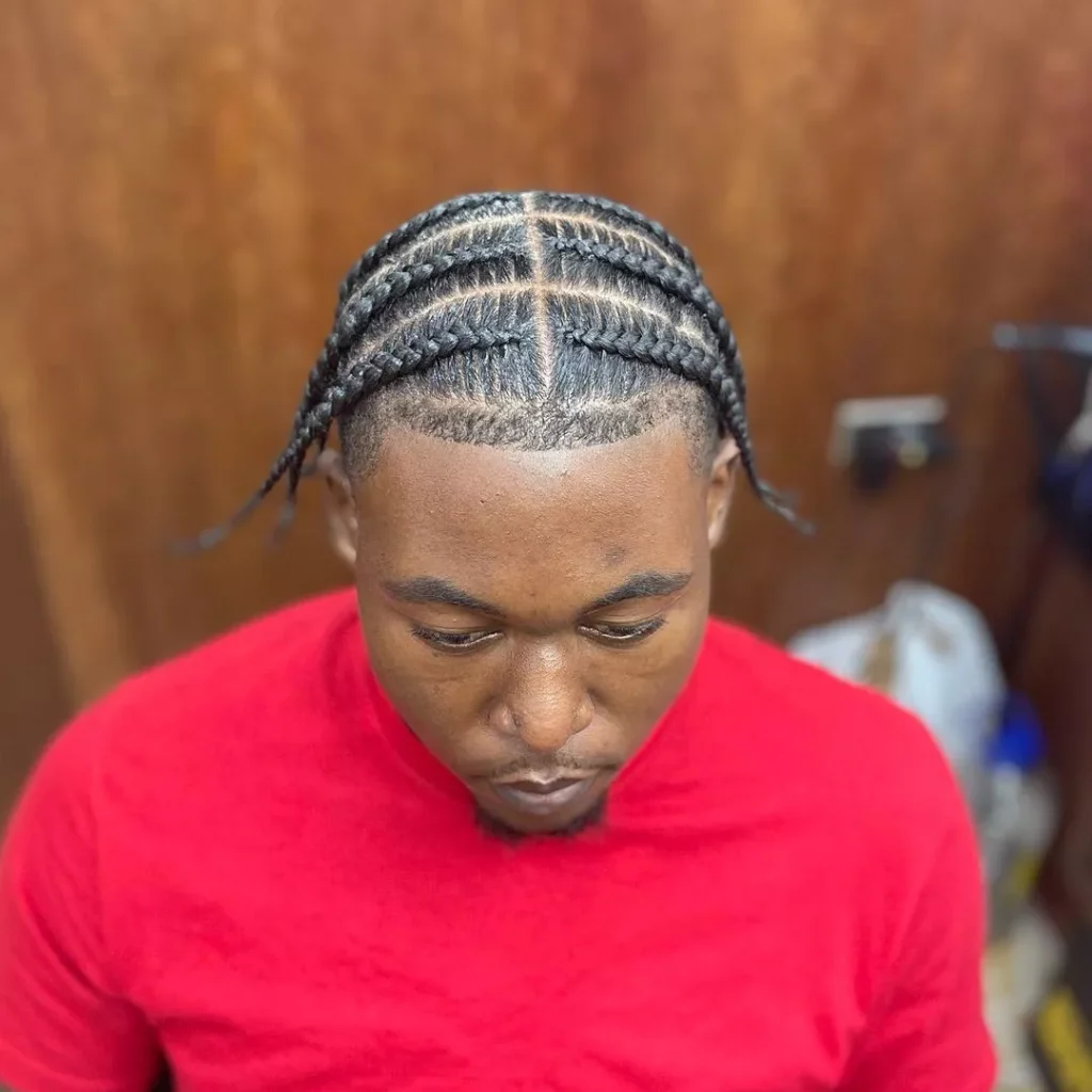 Men Stitch braids
