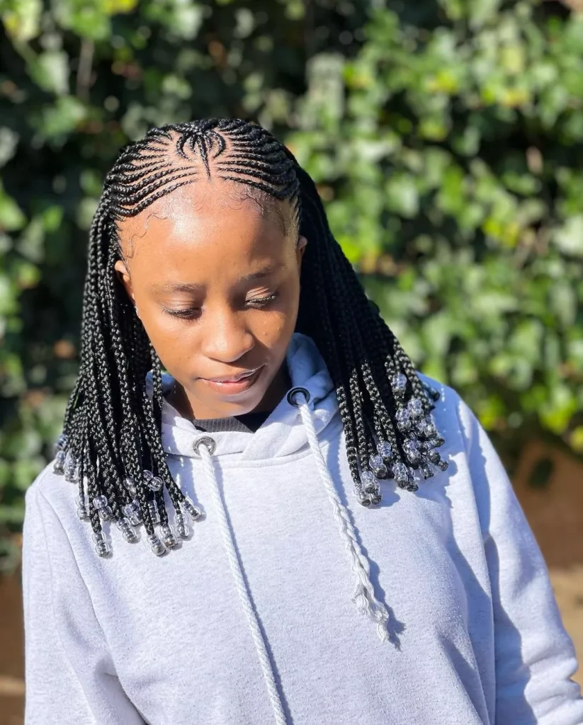 Tribal Braids With Beads