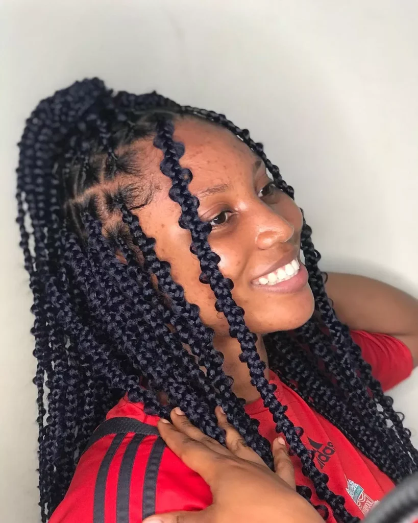 butterfly braids short
