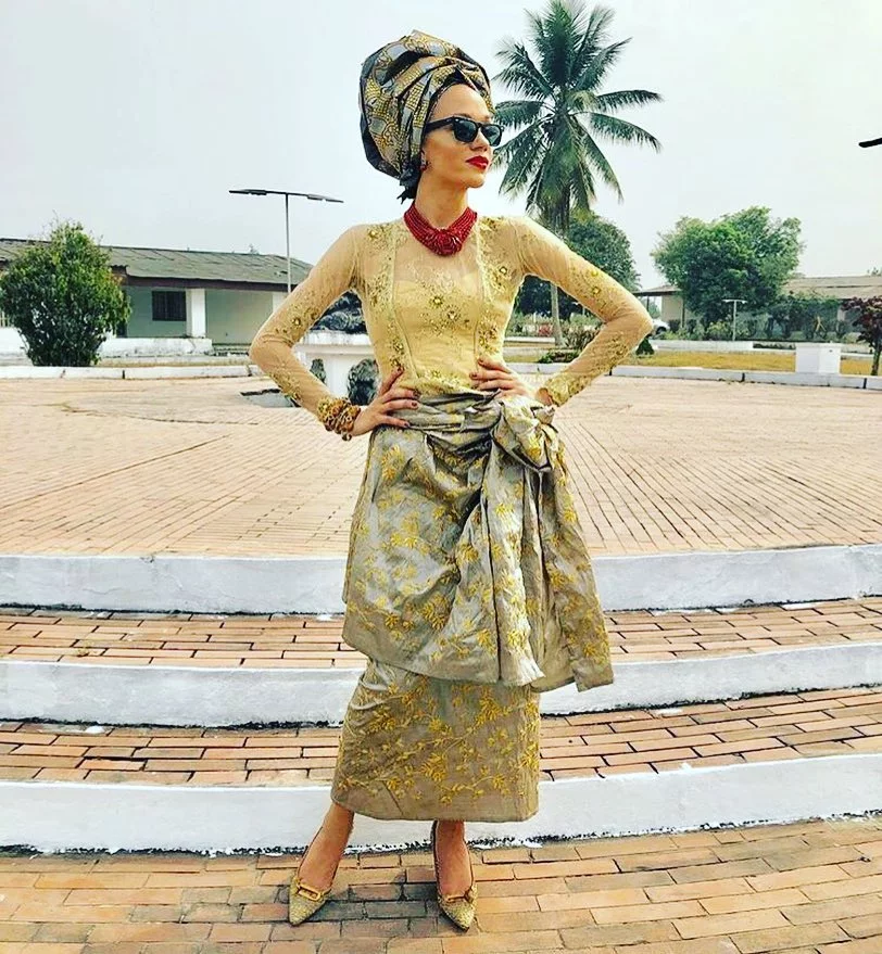 Urhobo Traditional attire of female