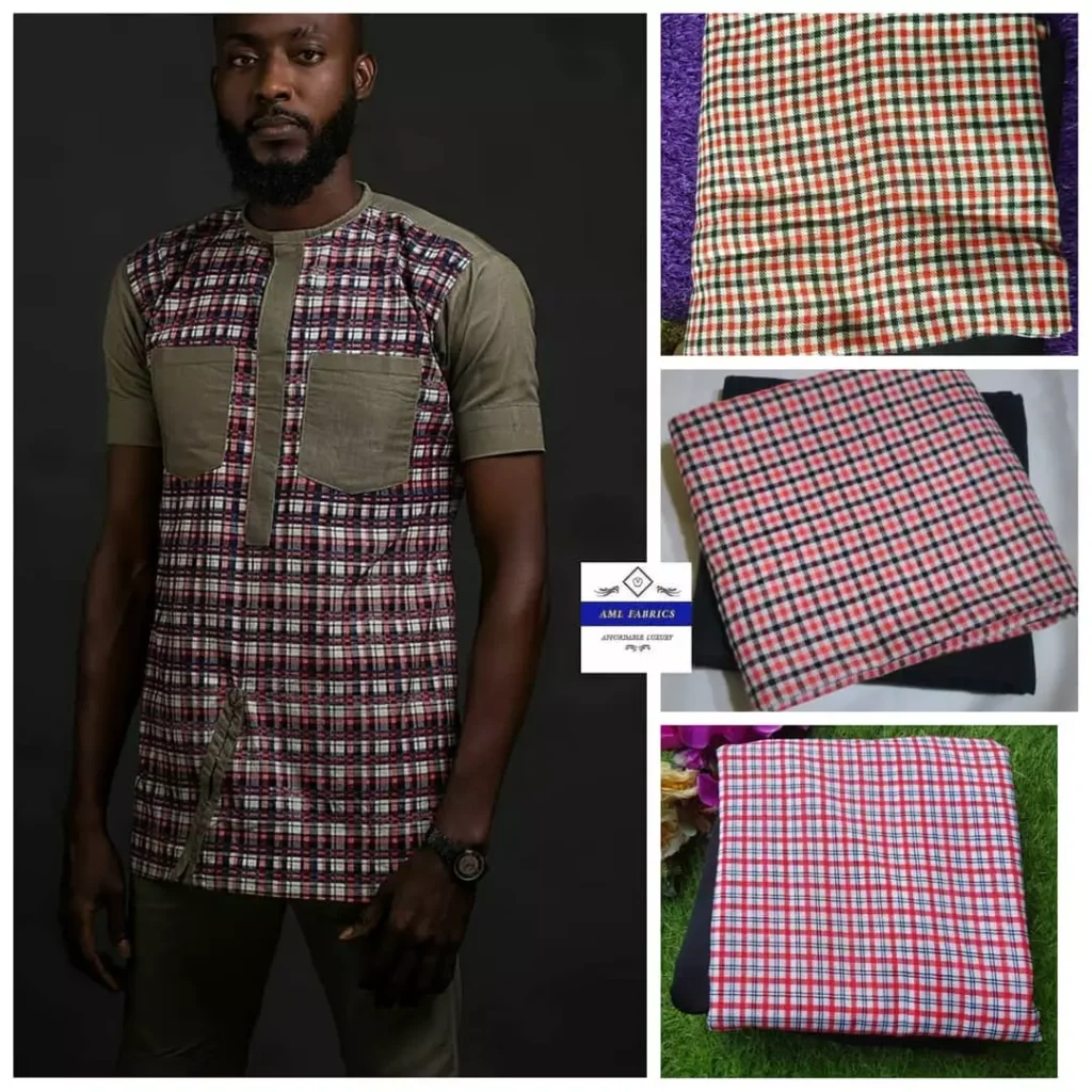 Plain material styles for men