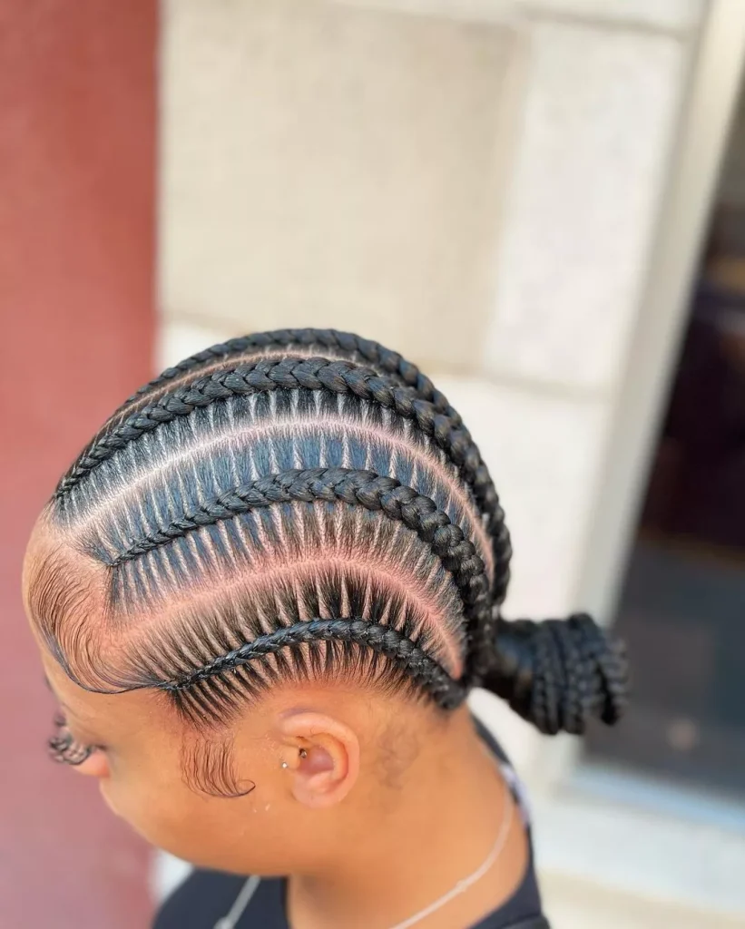 Stitch cornrow braid styles