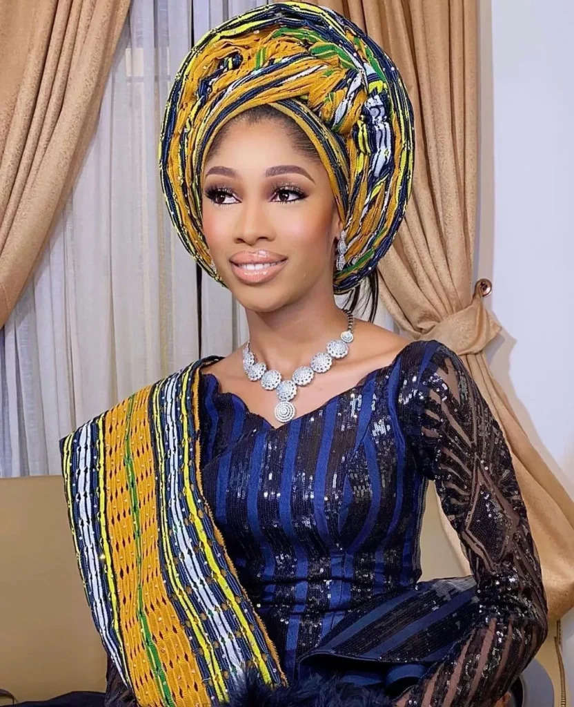 Traditional igala Bride attire