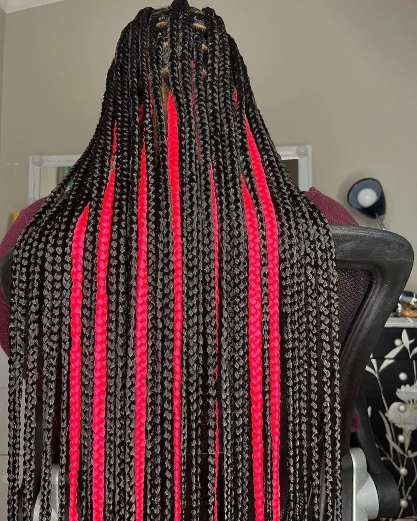 Ombre Box Braids Ideas