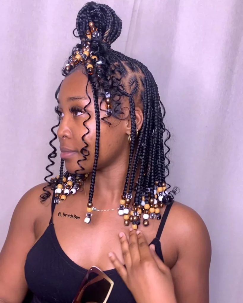 Goddess Braids With beads