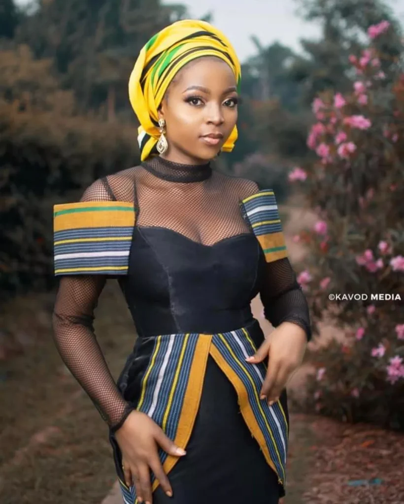 Igala woman dressing