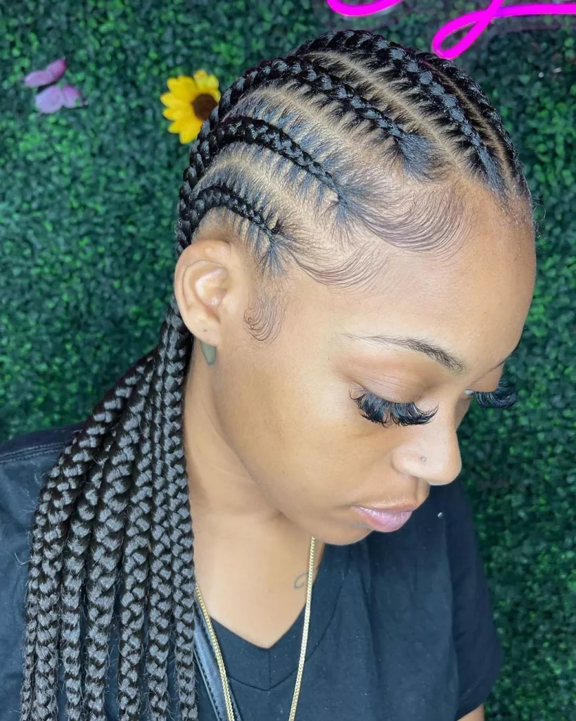 Stitch Cornrow hairstyles