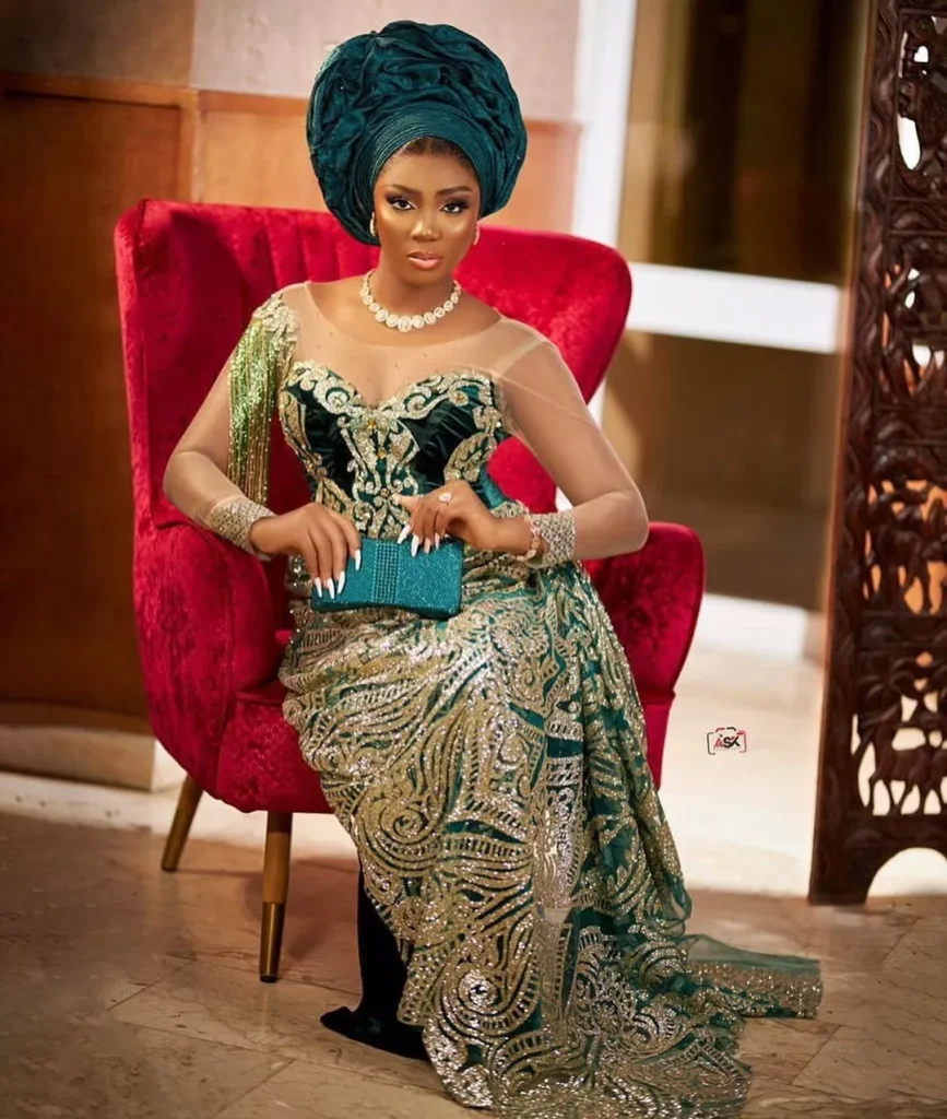 Bride attire for igbo trad