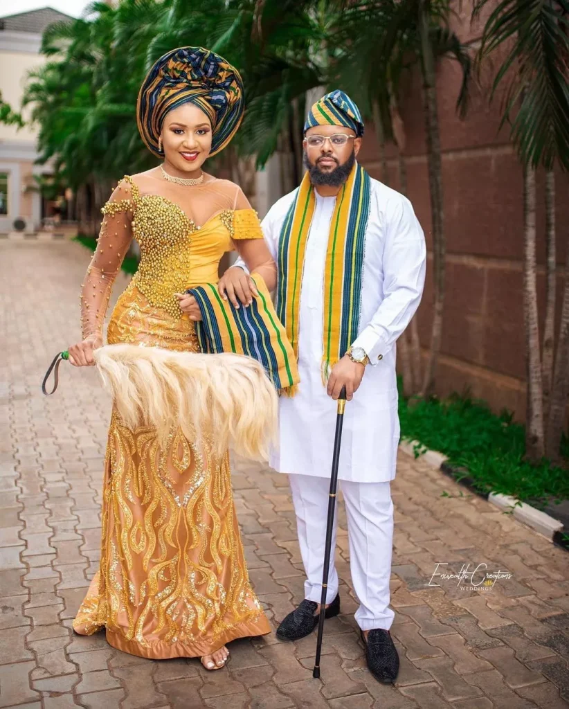 Outfits for Couples in igala kingdom
