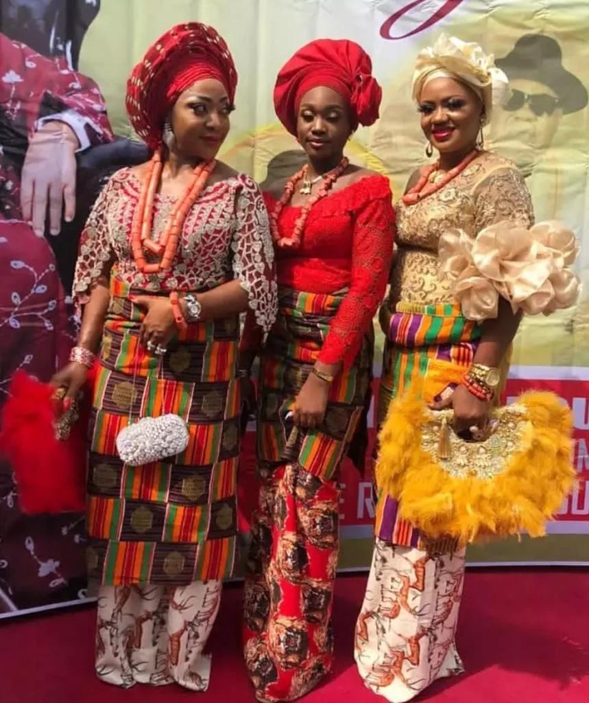 Ijaw bride and family