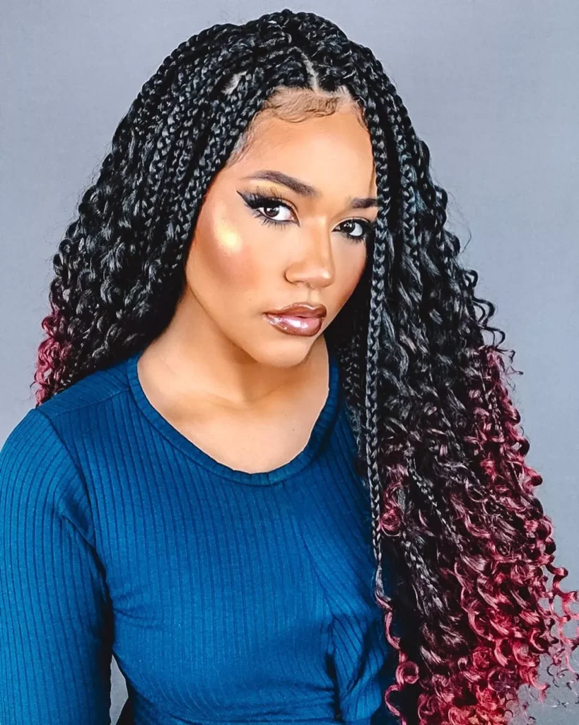 Goddess Braids styles