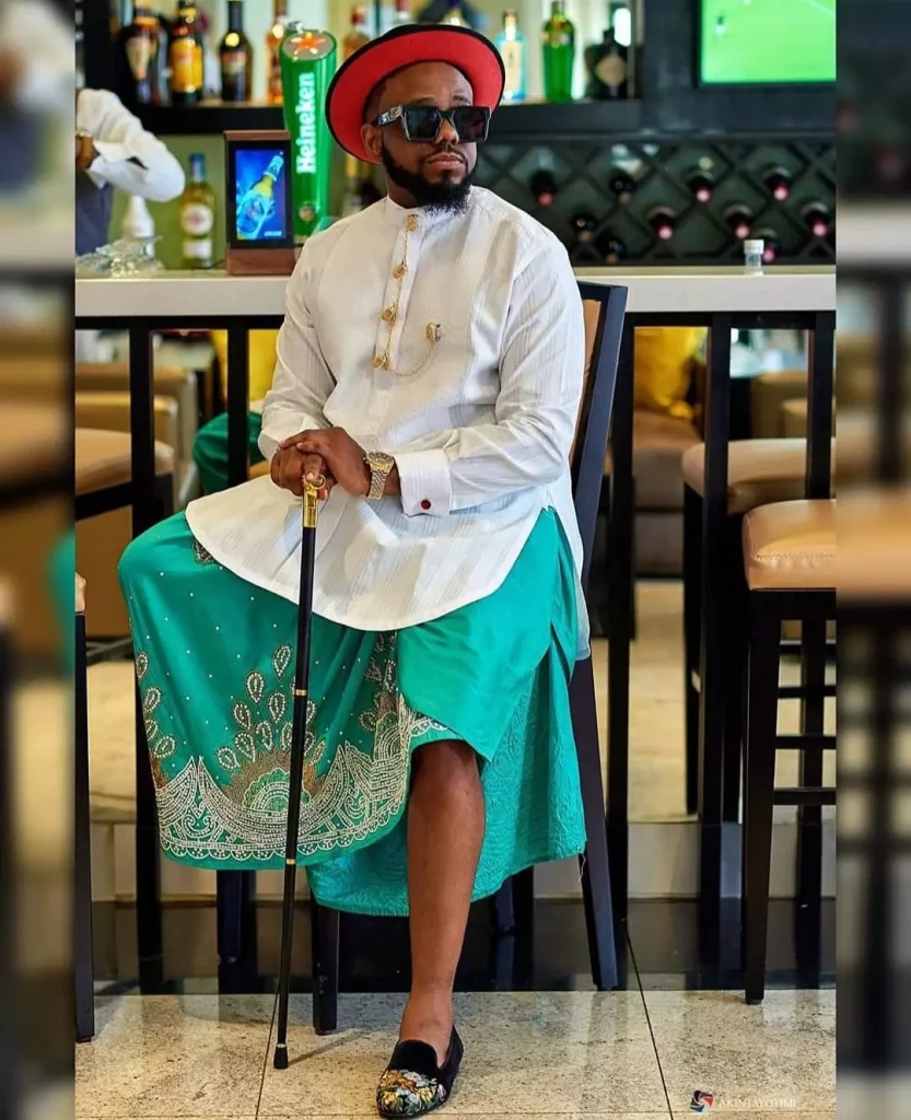 Don traditional attire