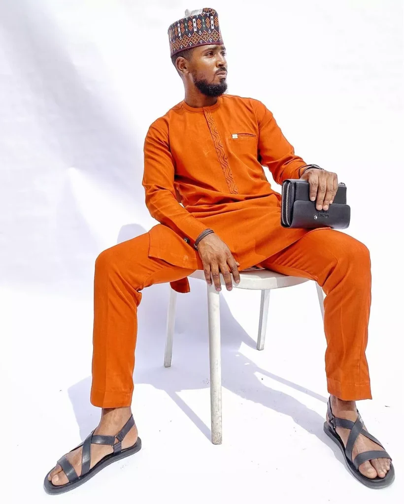 Plain Material Styles for Men