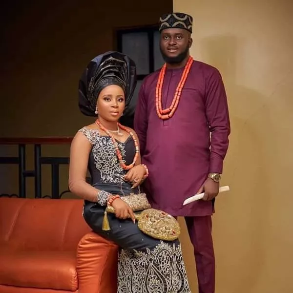 Igbo traditional wedding attire for first outing