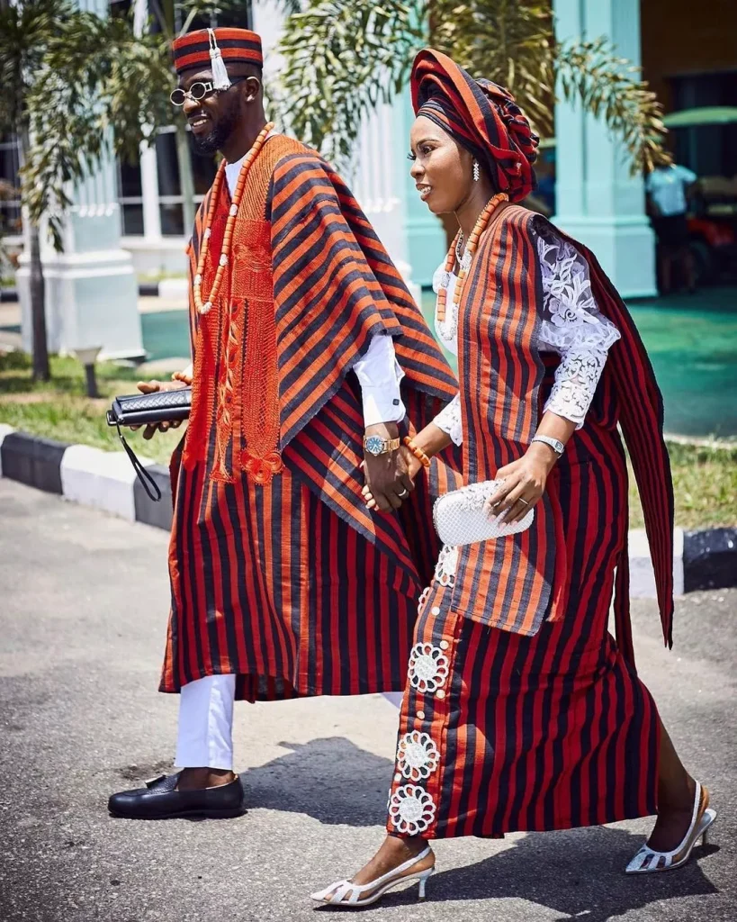 Idoma and yoruba Traditional Marriage attire