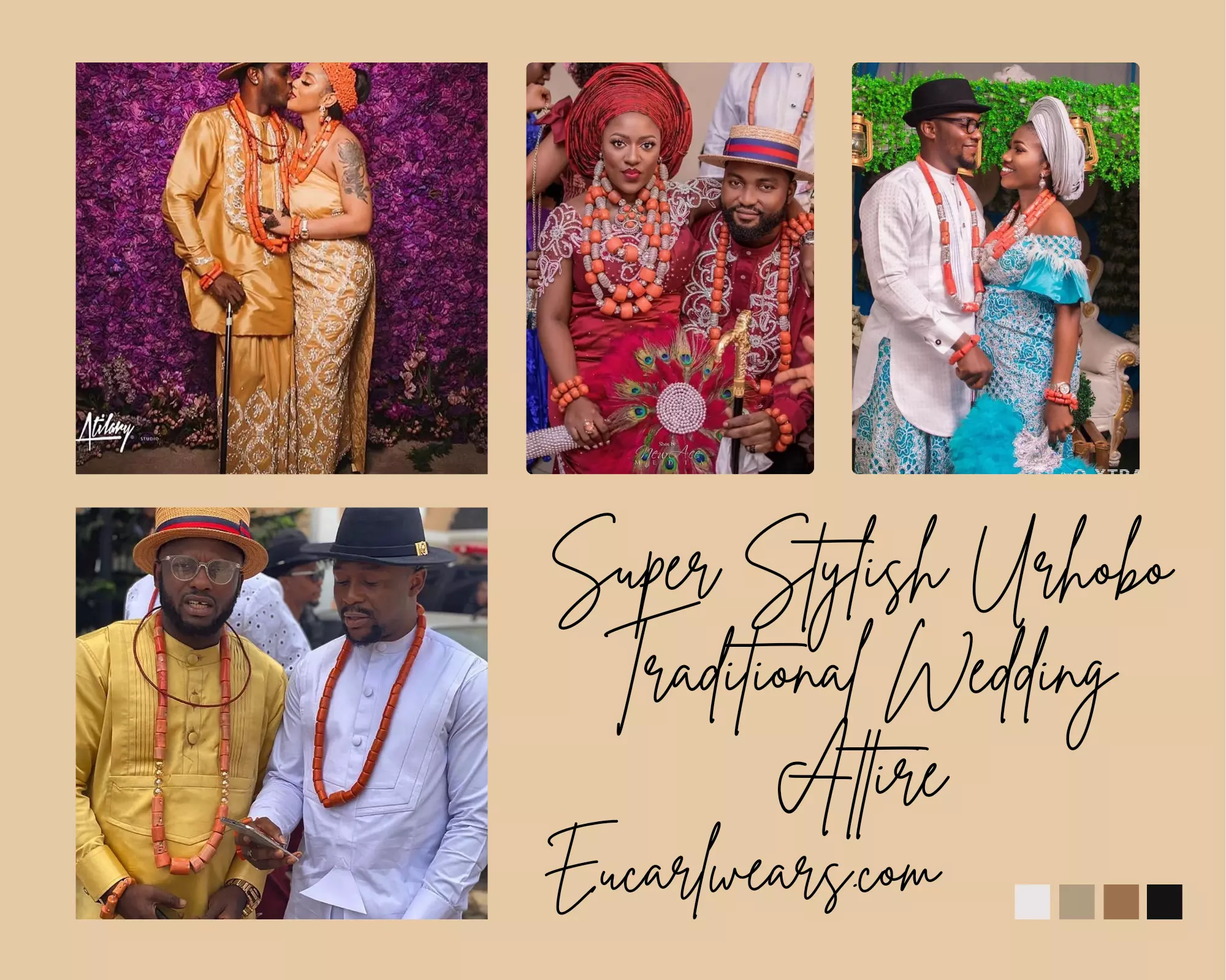 Urhobo Traditional Marriage attire