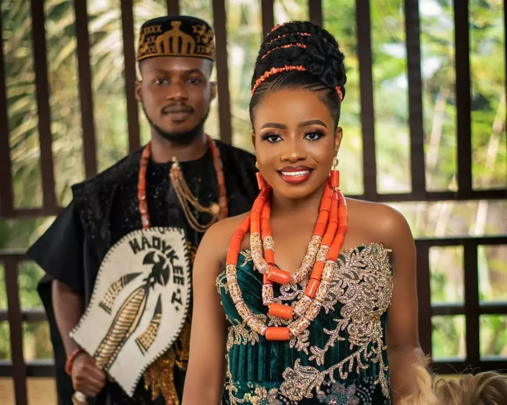 Igbo traditional wedding attire