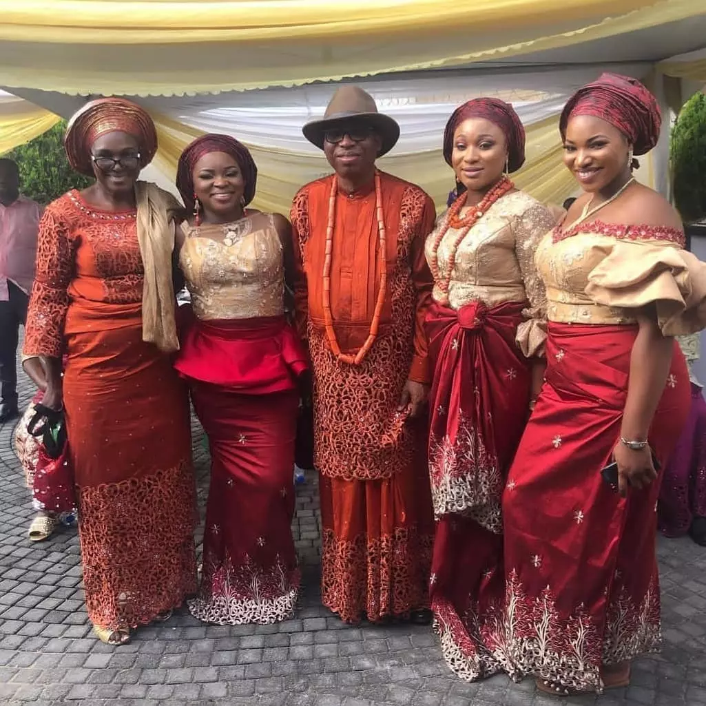 Traditional dress of Ijaw