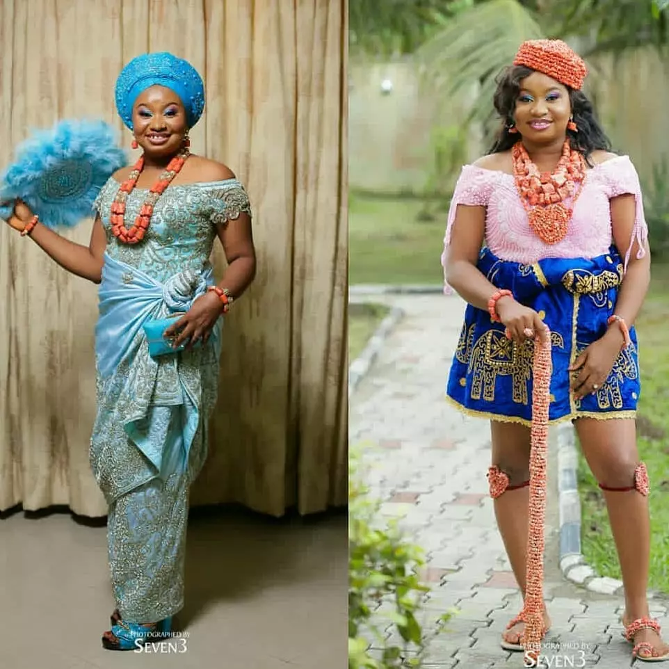 Ijaw and kalabari bride