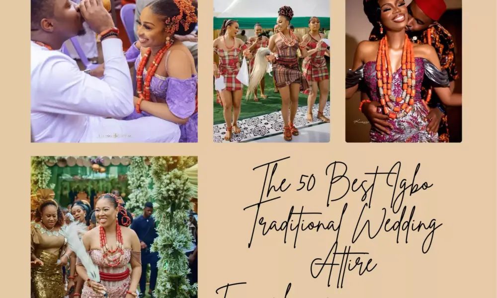 igbo traditional wedding attire