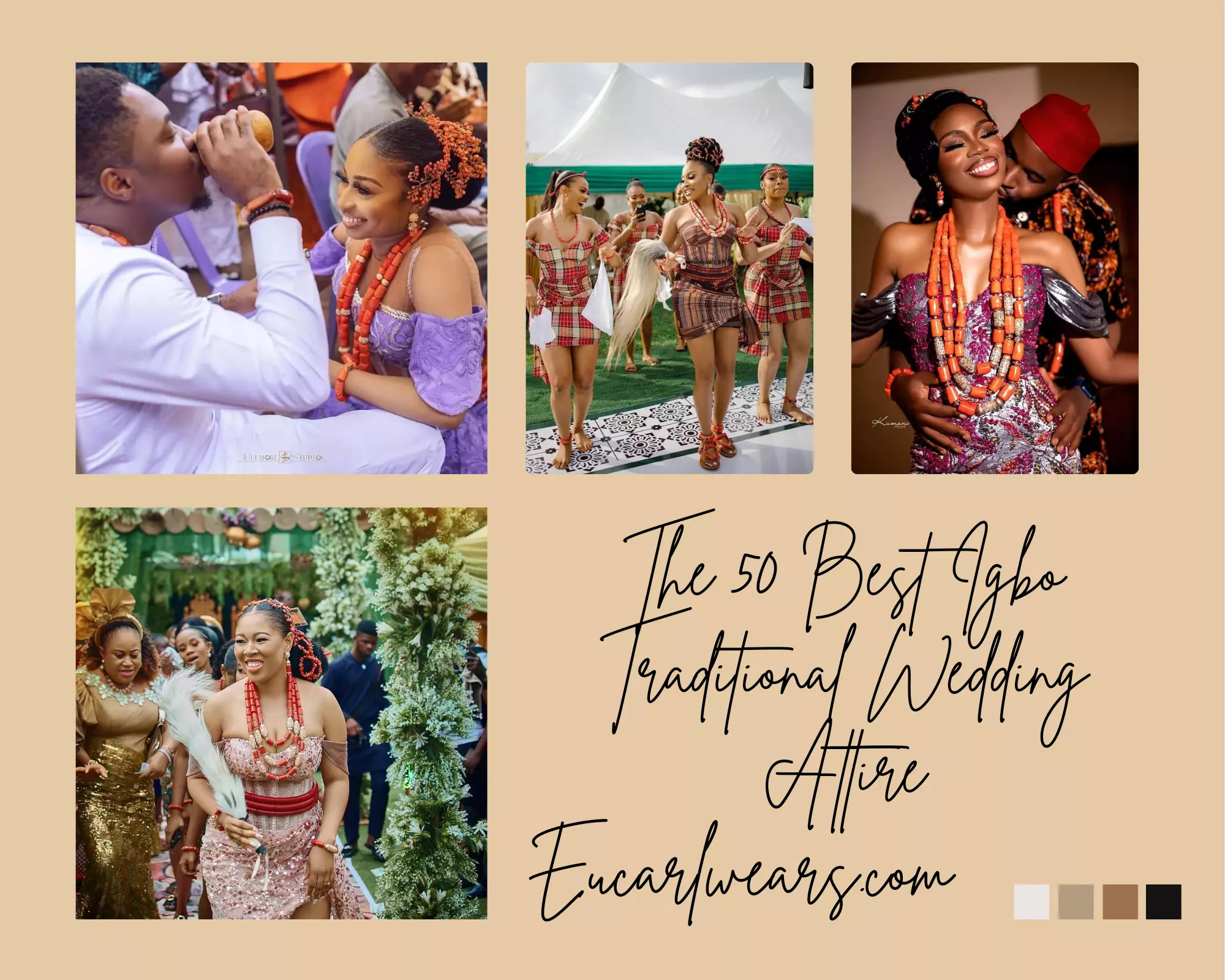 igbo traditional wedding attire