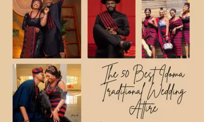 Idoma traditional wedding attire