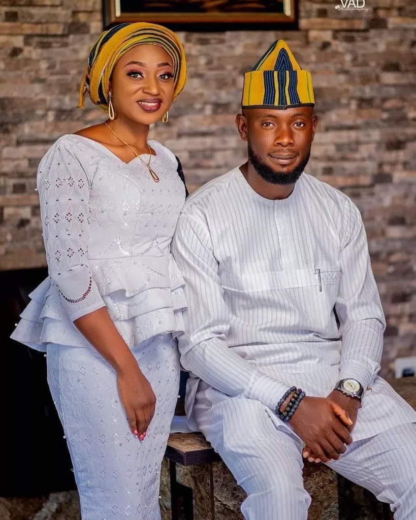 White Igala attire