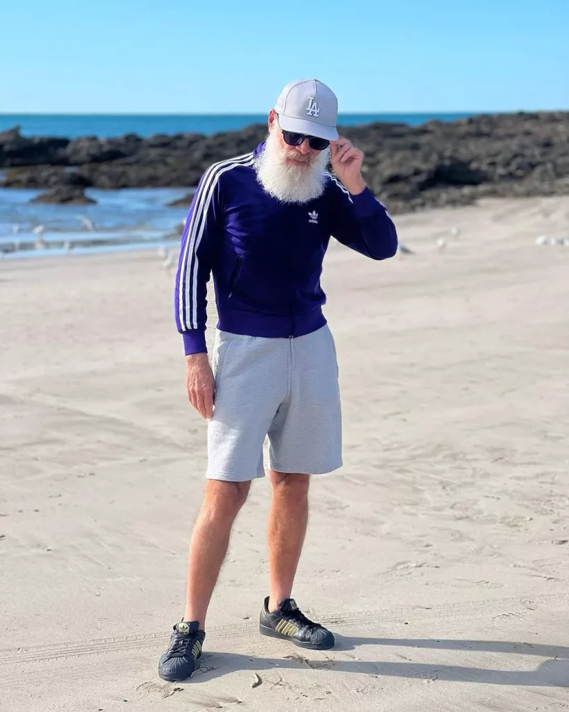 Light Pants and Swim Shirt